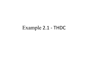 2.1 - THDC Example