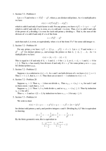 1. Section 7.2 - Problem 4 · · · p p