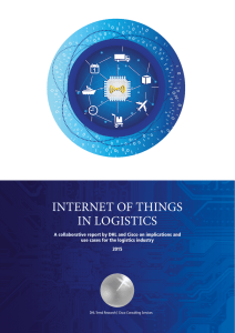 INTERNET OF THINGS IN LOGISTICS use cases for the logistics industry