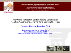 Multimedia Educational Resource for Learning and Online Teaching - MERLOT