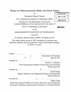 Essays  on  Macroeconomic  Risks  and ...