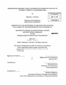 AGGREGATING  SUBURBIA:  DIGITAL INTENSIFY by JUN  10