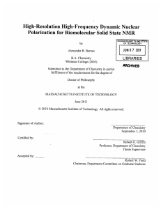 High-Resolution  High-Frequency  Dynamic  Nuclear JUN  0 2011