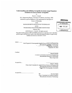 Understanding and utilizing waveguide  invariant range-frequency