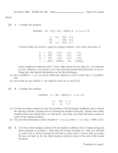 December 1999 MATH 340–102 Name Page 2 of 4 pages