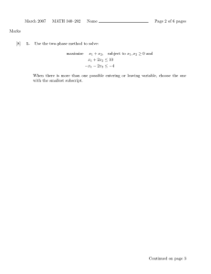 March 2007 MATH 340–202 Name Page 2 of 6 pages