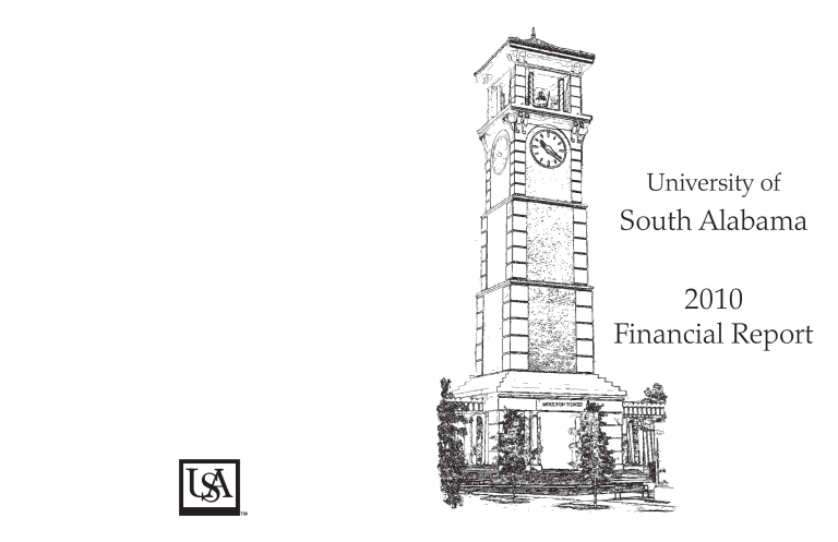 2010-south-alabama-financial-report-university-of