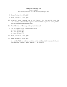 Math 312, Section 102 Homework #5