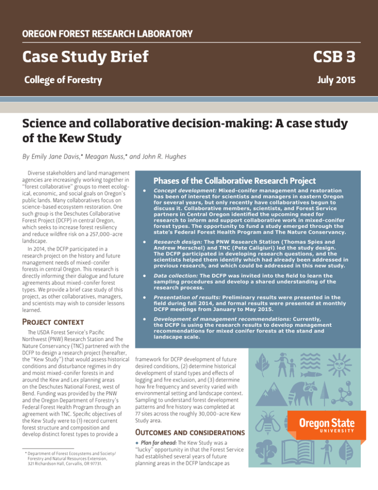 group decision making a case study