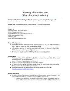 University of Northern Iowa Office of Academic Advising