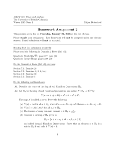 Homework Assignment 2