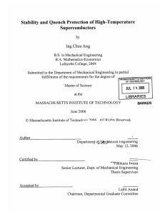 Stability and Quench  Protection  of High-Temperature Superconductors