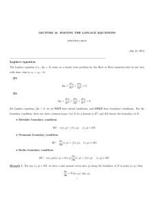 Laplace equation