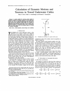 Calculation of  Dynamic  Motions  and Franz