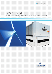 Liebert HPC-M Precision Cooling for Business-Critical Continuity