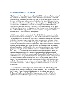 ATAB Annual Report 2013-2014