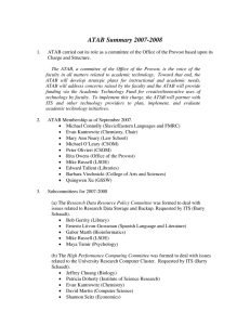 ATAB Summary 2007-2008