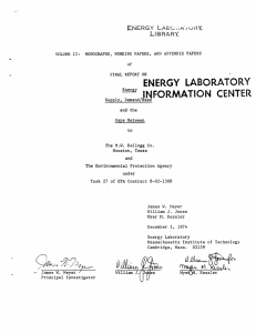 ENERGY  LABORATORY CENTER