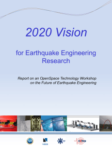 2020 Vision  for Earthquake Engineering Research