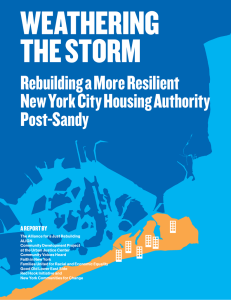 WEATHERING THE STORM Rebuilding a More Resilient New York City Housing Authority