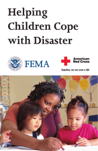 Helping Children Cope with Disaster