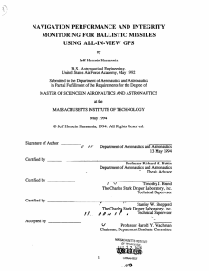 MONITORING  FOR  BALLISTIC  MISSILES