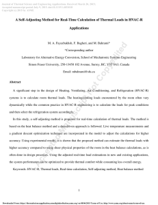 Journal of Thermal Science and Engineering Applications. Received March 20,... Accepted manuscript posted July 9, 2015. doi:10.1115/1.4031018