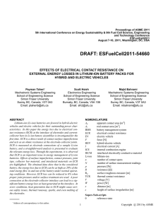 Proceedings of ASME 2011