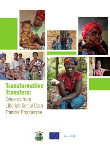 Transformative Transfers: Evidence from Liberia&rsquo;s Social Cash