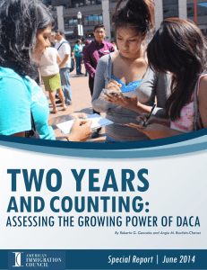 Two Years  and CounTing: ASSeSSing the gRowing PoweR of DACA