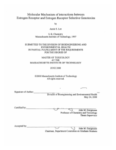 Molecular  Mechanism  of interactions  between