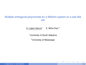 Multiple orthogonal polynomials for a Nikishin system on a star-like set