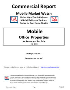 Commercial Report   Mobile  Office  Properties Mobile Market Watch      