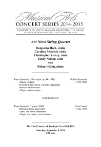 Ars Nova String Quartet