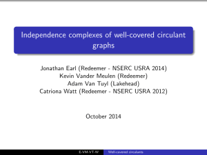 Independence complexes of well-covered circulant graphs
