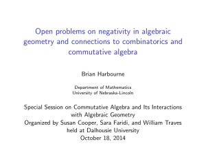 Open problems on negativity in algebraic commutative algebra
