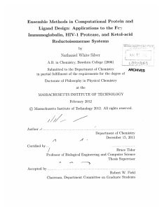 Ensemble  Methods  in  Computational  Protein and