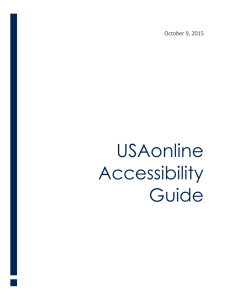 USAonline Accessibility Guide