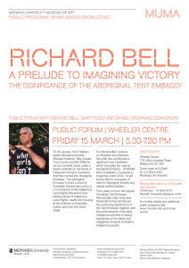 richard bell  A Prelude to Imagining Victory