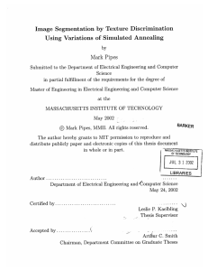 Image  Segmentation  by  Texture  Discrimination