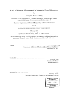 Study  of  Current Measurment  in  Magnetic ...