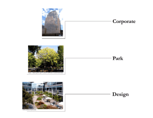 Corporate Park Design