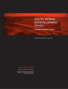 SOUTH WORKS REDEVELOPMENT STUDY: