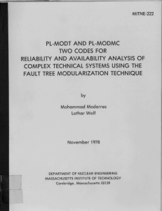 PL-MODT  AND  PL-MODMC TWO  CODES FOR