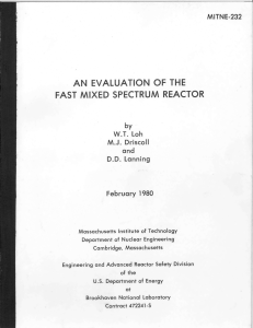 AN  EVALUATION  OF  THE by W.T.  Loh
