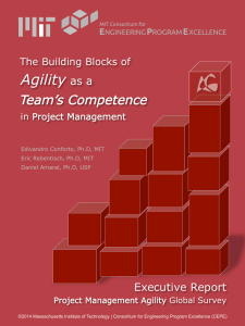 Agility  Team’s Competence as a