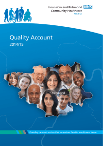 Quality Account 2014/15 Hounslow Richmond