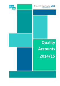 QA1 Quality Accounts 2014/15