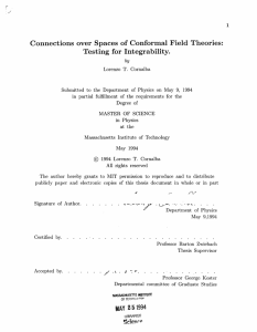 Testing for Integrability. Lorenzo  T.  Cornalba