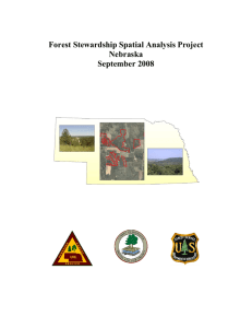 Forest Stewardship Spatial Analysis Project Nebraska September 2008